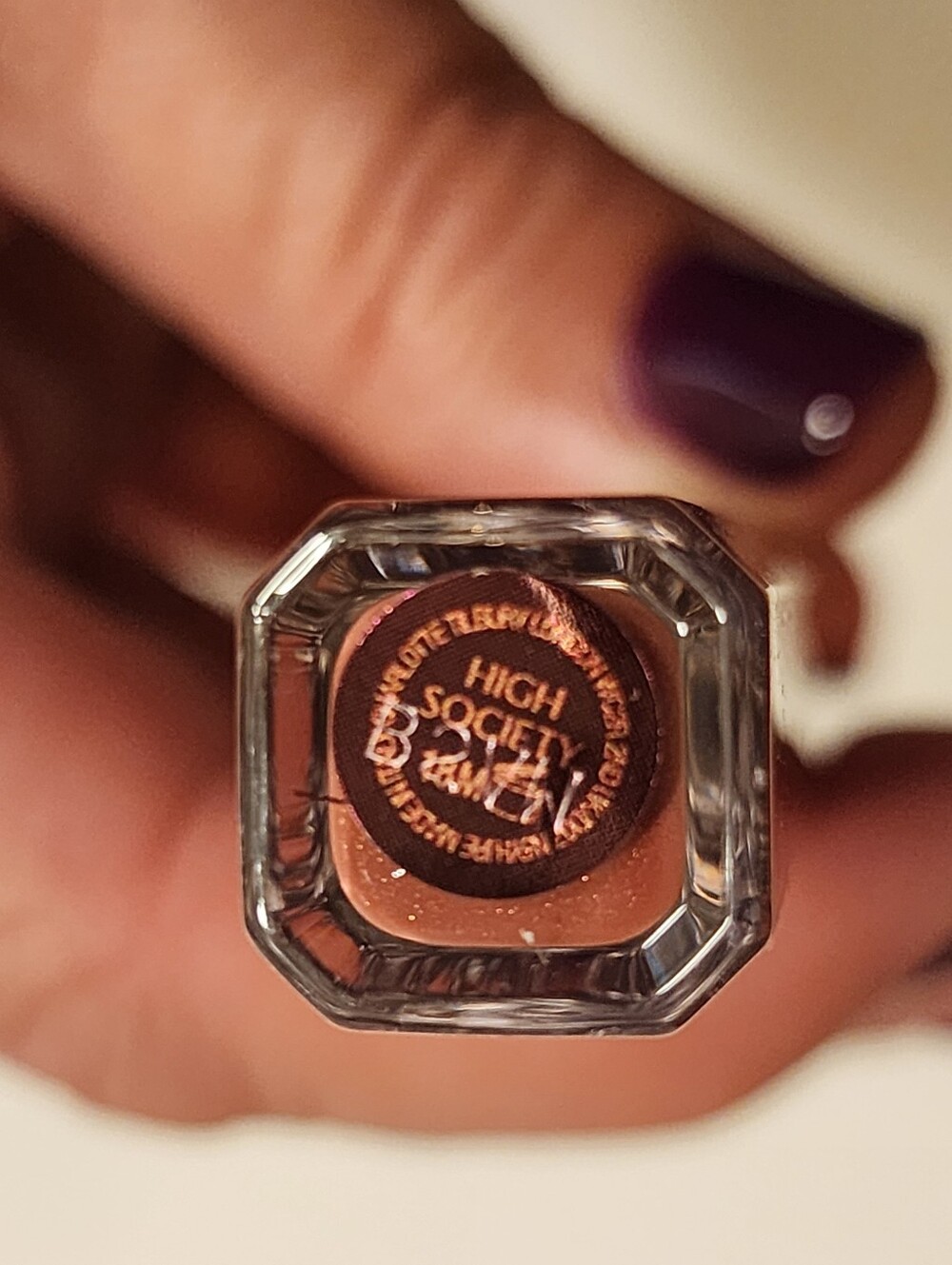 Charlotte Tilbury High Society Metallic Brown Lipstick
